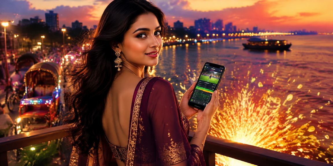 A member enjoying casino and Sports Betting on mobile in Dhaka