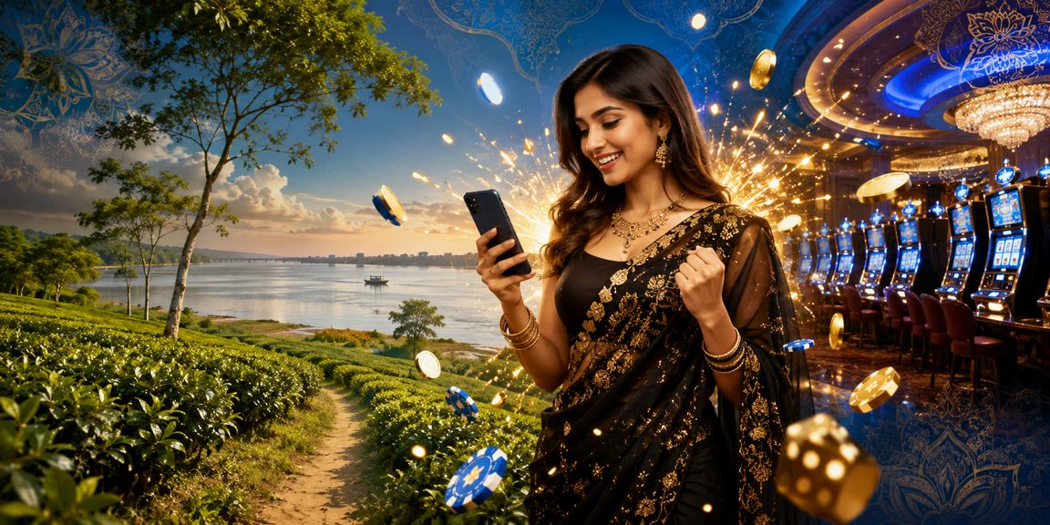ময়মনসিংহের চা বাগানের পরিবেশে মোবাইলে 111bet বেটিং