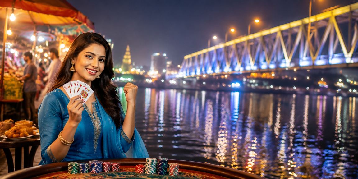 রাজশাহীতে সালোয়ার কামিজ পরে মোবাইলে 111bet পোকার গেম খেলছেন একজন সদস্য